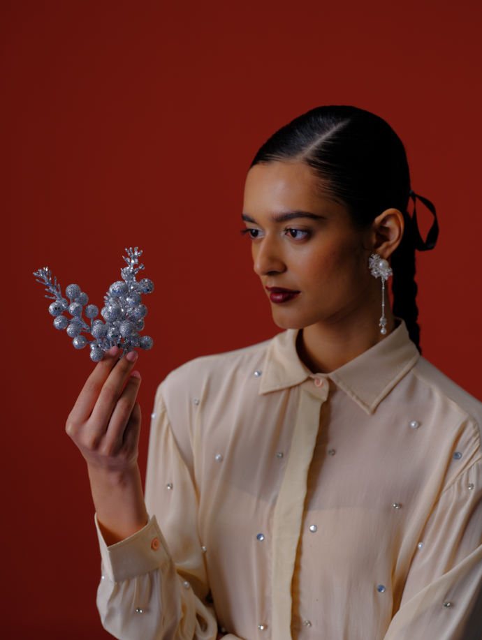 La La Land Danglers Silver