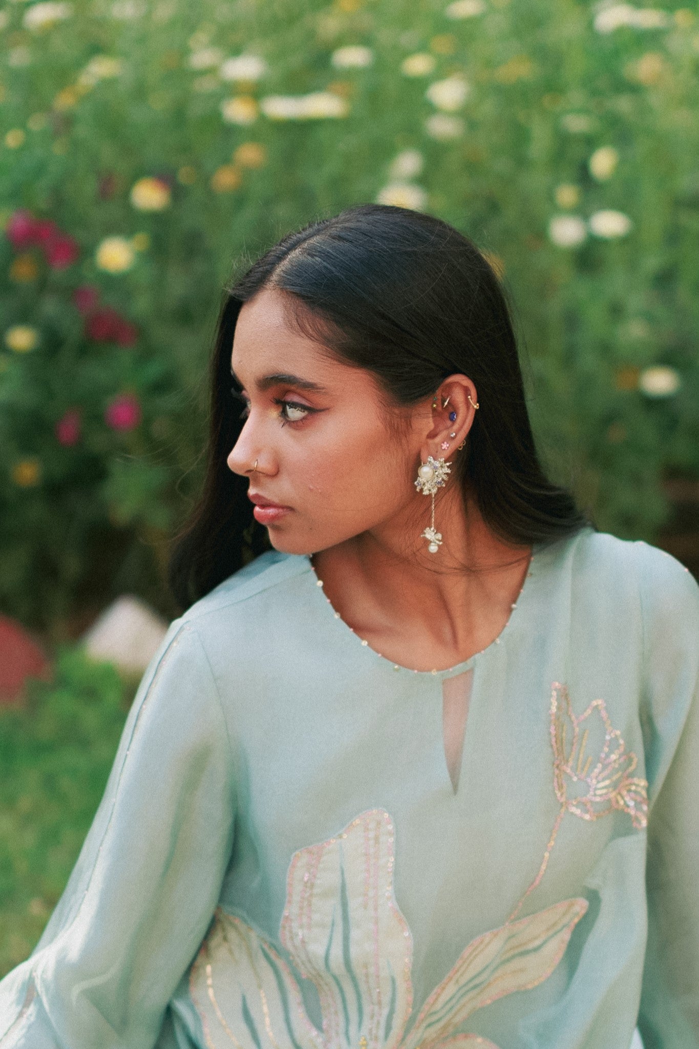 La La Land Danglers Silver