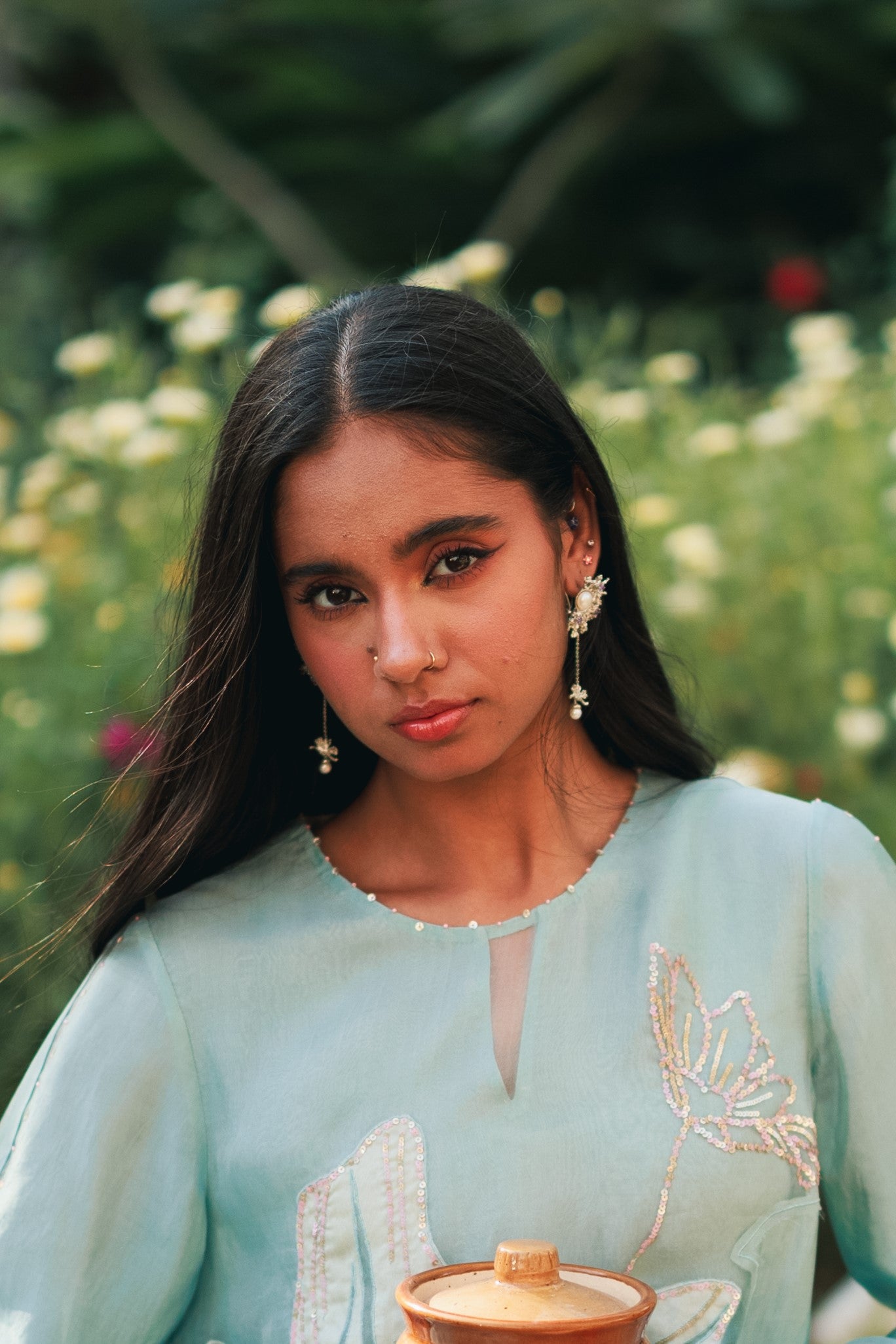 La La Land Danglers Silver