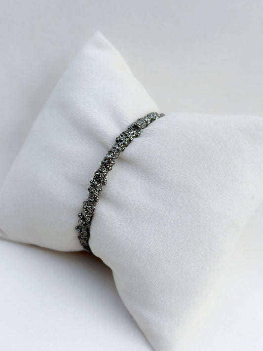 Cosmic Reef Bangle Meteorite Black