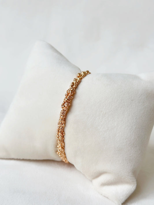 Cosmic Reef Bangle Rose Gold