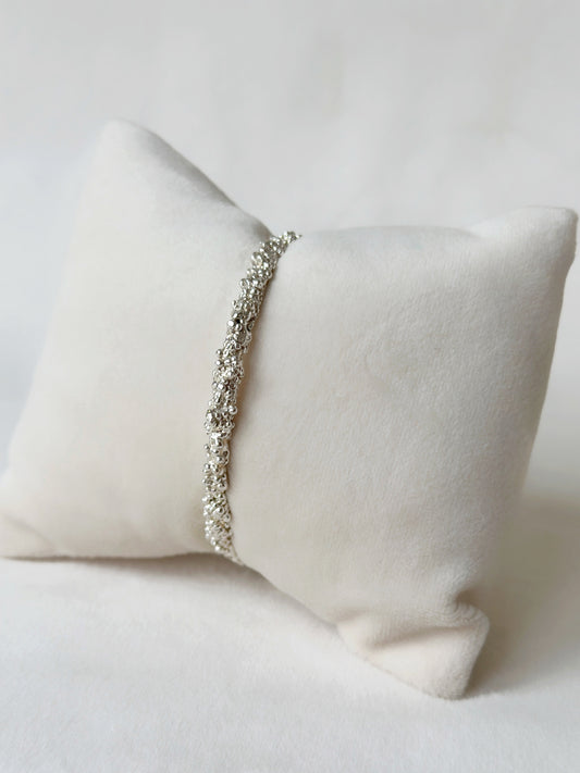Cosmic Reef Bangle Silver