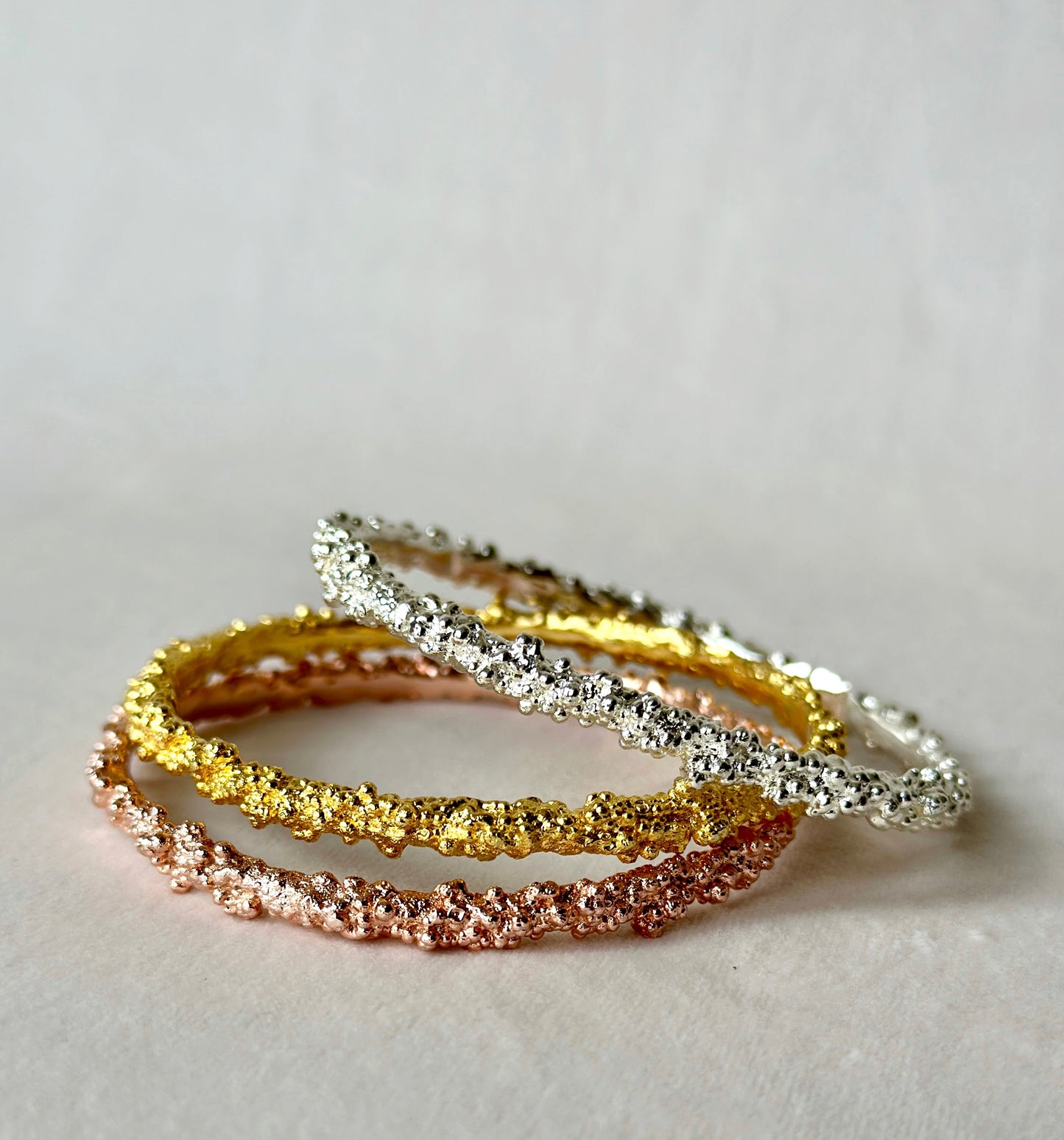 Cosmic Reef Bangle Silver