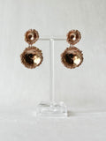 Comet Earrings Rose Gold