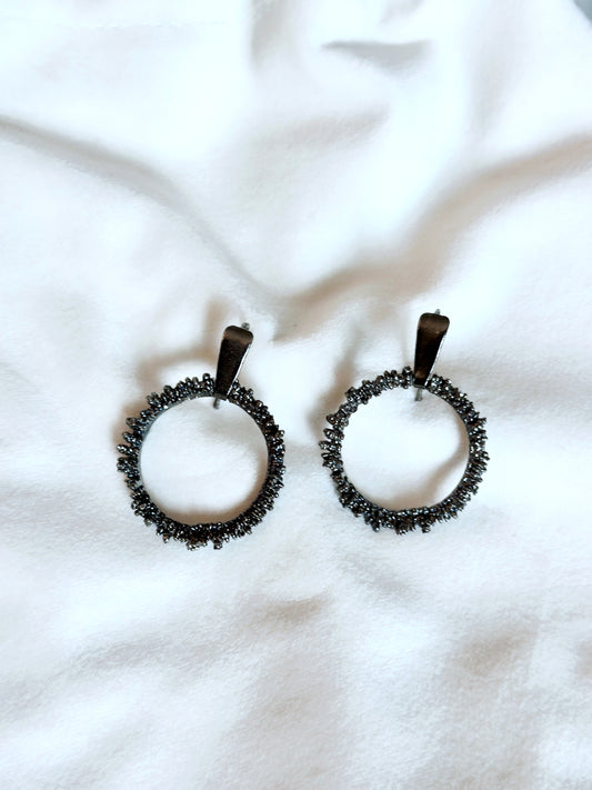 Meteorite Dangles Meteorite Black
