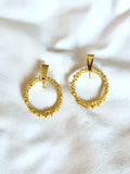 Meteorite Dangles Gold