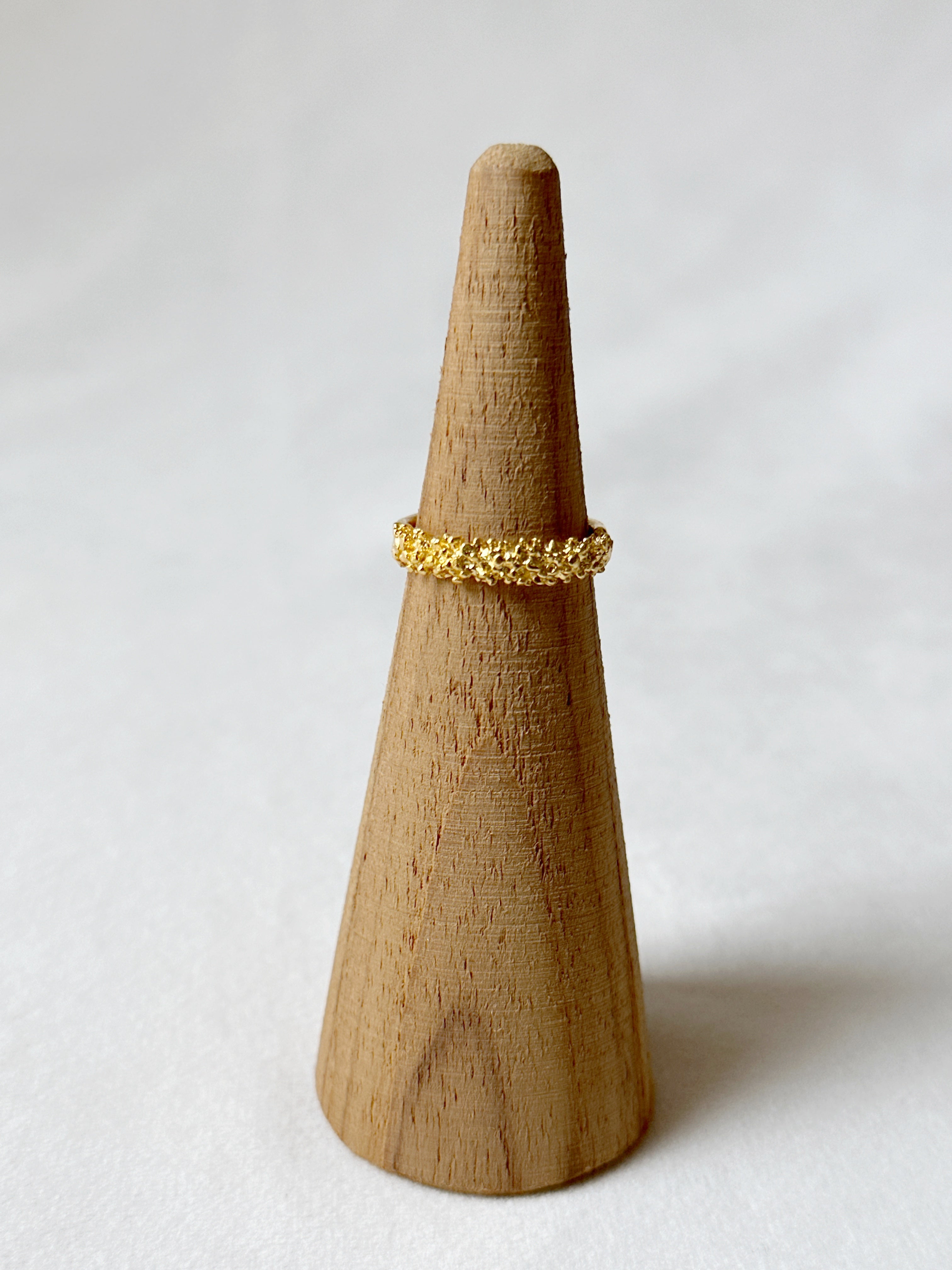Reef Stacker Ring for Him - Gold