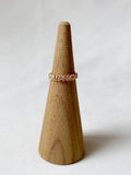 Reef Stacker Ring for her - Rose Gold