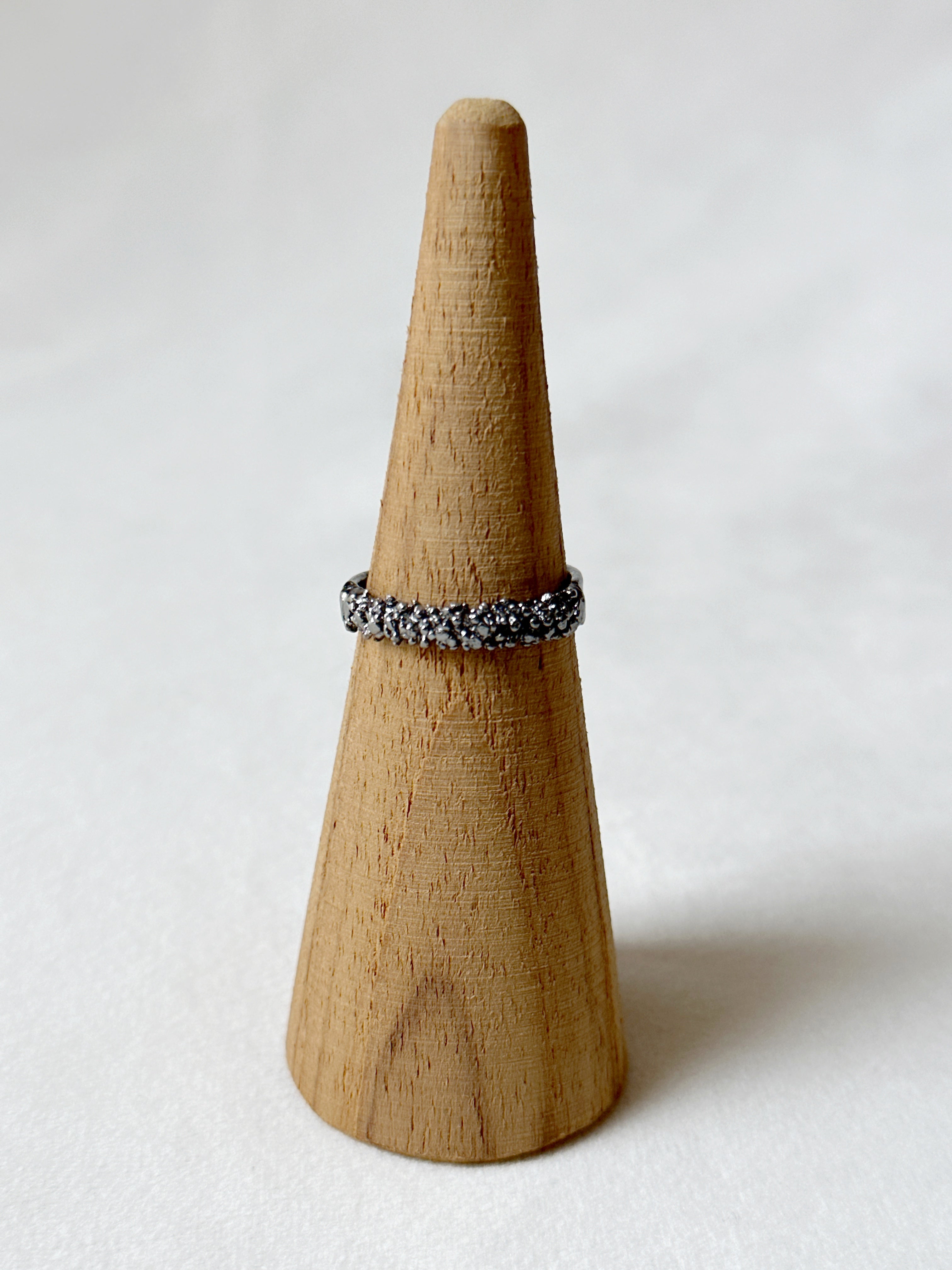 Reef Stacker Ring for Him - Black