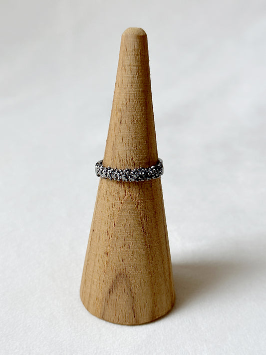Reef Stacker Ring for Him - Black