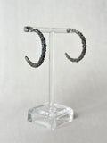 Half Moon Hoops Meteorite Black
