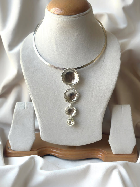 Cascade Neckpiece Silver