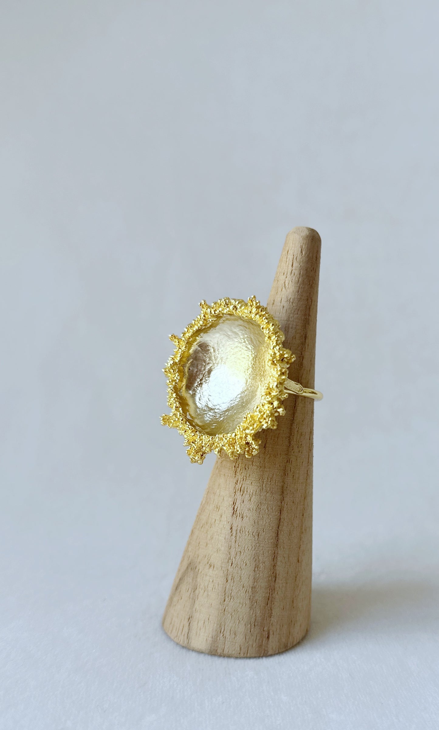 Crater Ring Gold