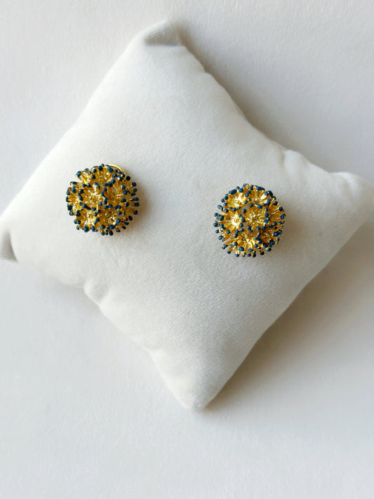Sunshine Mini Studs Forget-me-not blue