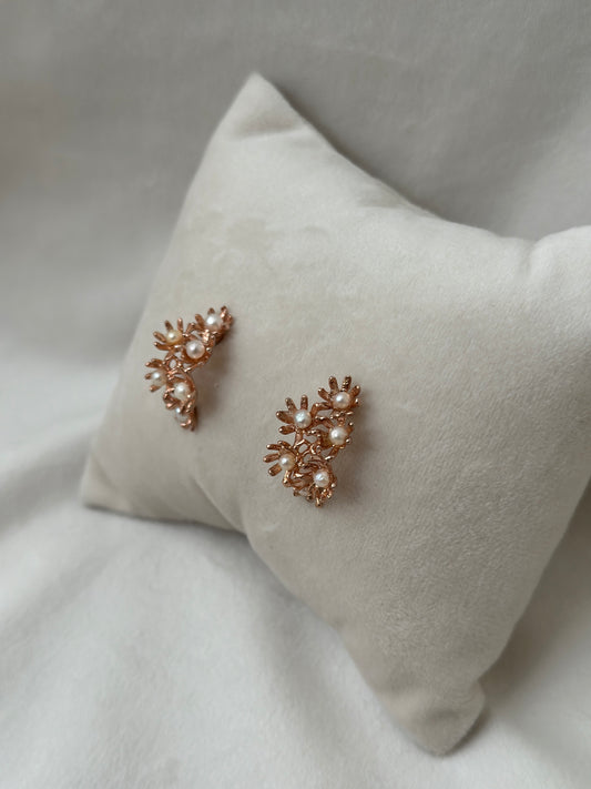 Springtime Pearl Huggies - warm rose