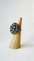 Sunshine Pearl Ring - Black