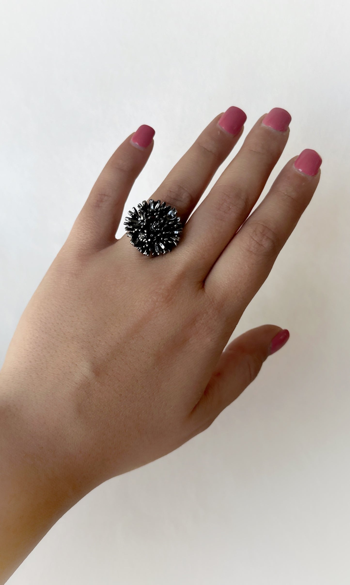 Sunshine Mini Ring Meteorite Black