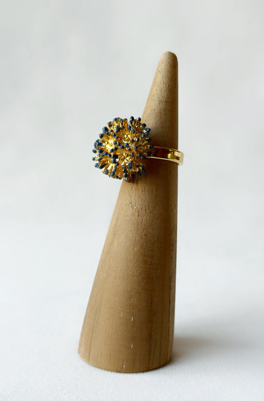 Sunshine Mini Ring Forget-me-not blue