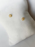 Floral Pearl Studs