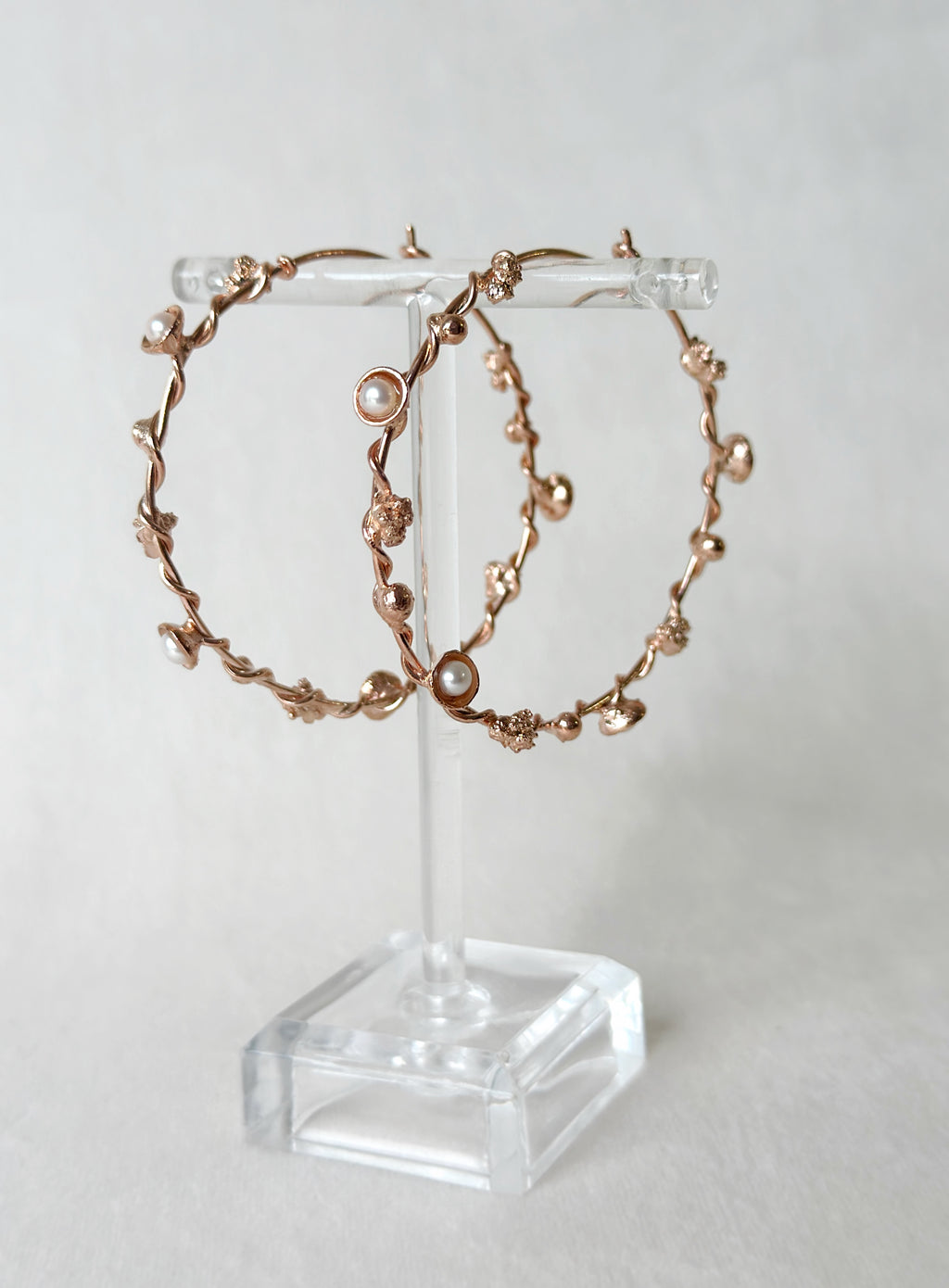 Fairytale Hoops Rose Gold