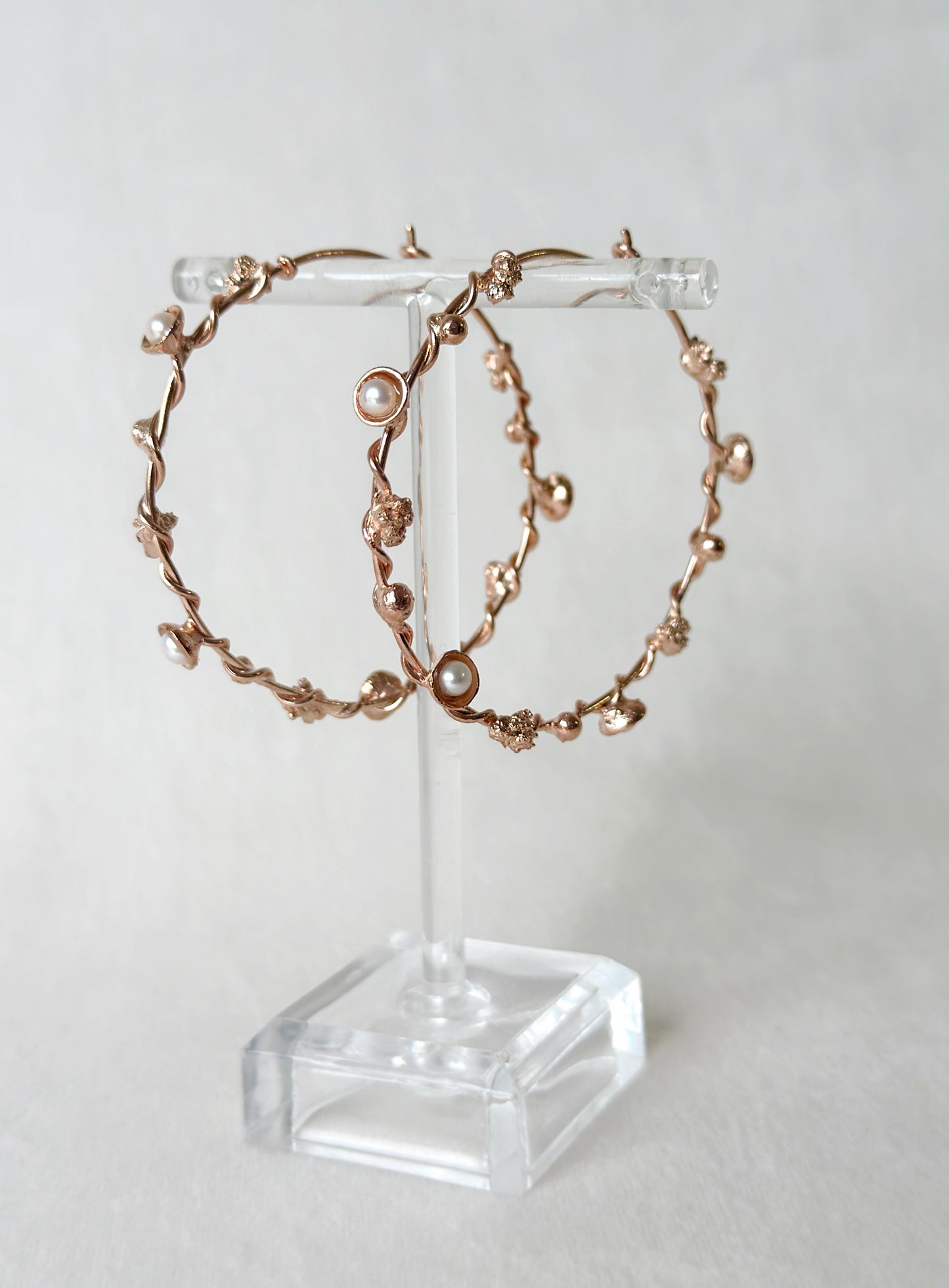 Fairytale Hoops Rose Gold