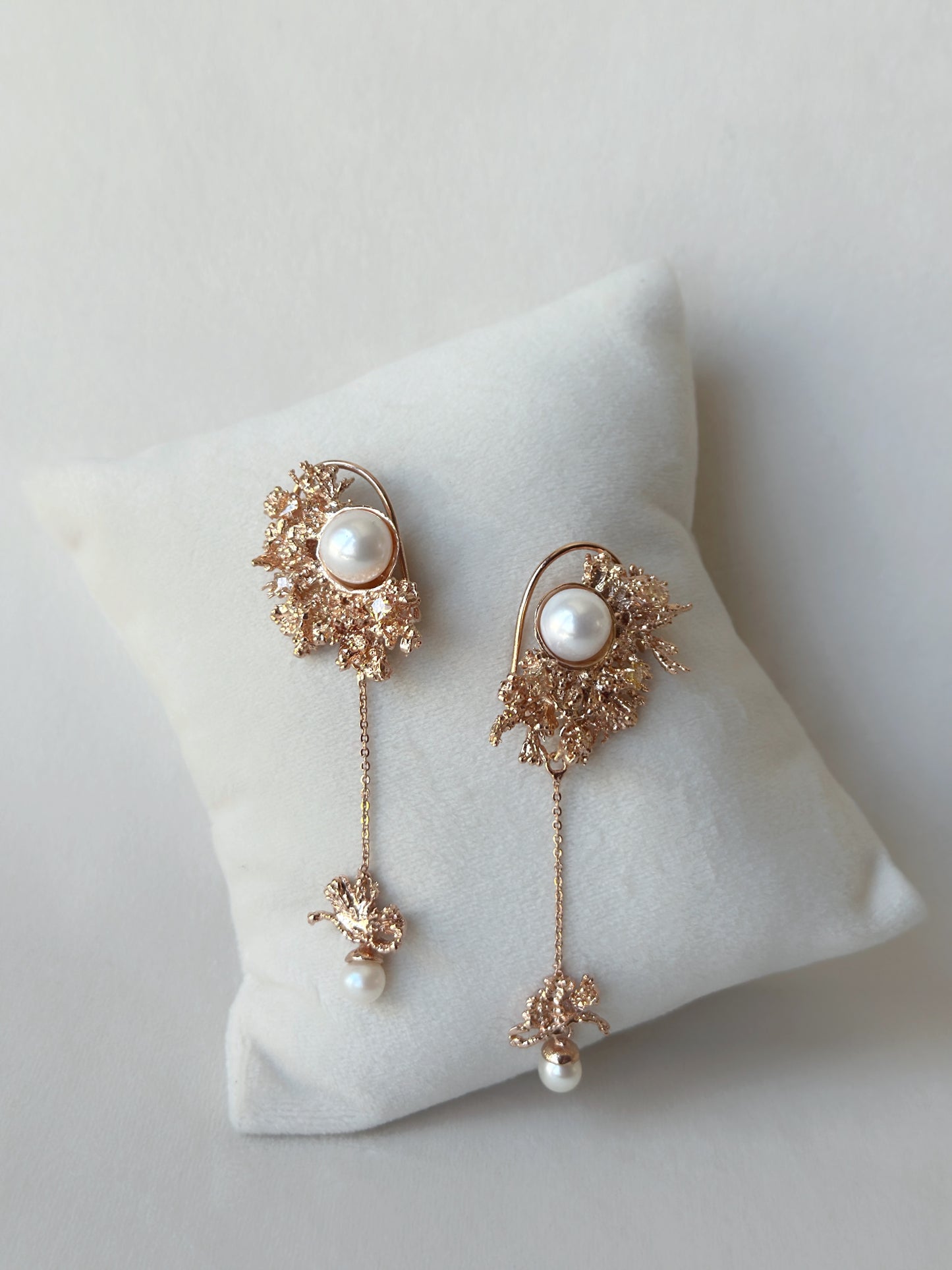 La La Land Danglers Rose gold