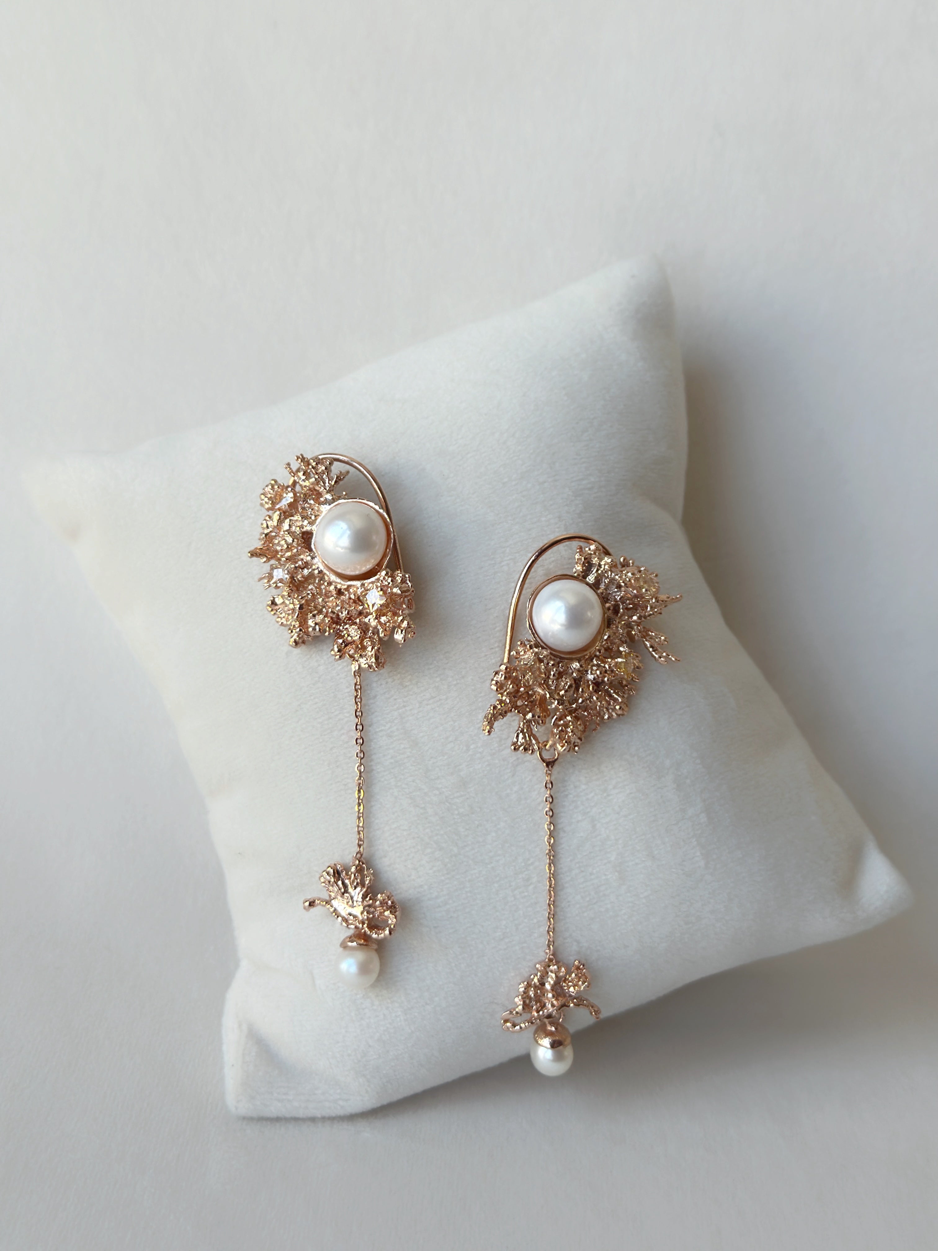 La La Land Danglers Rose gold
