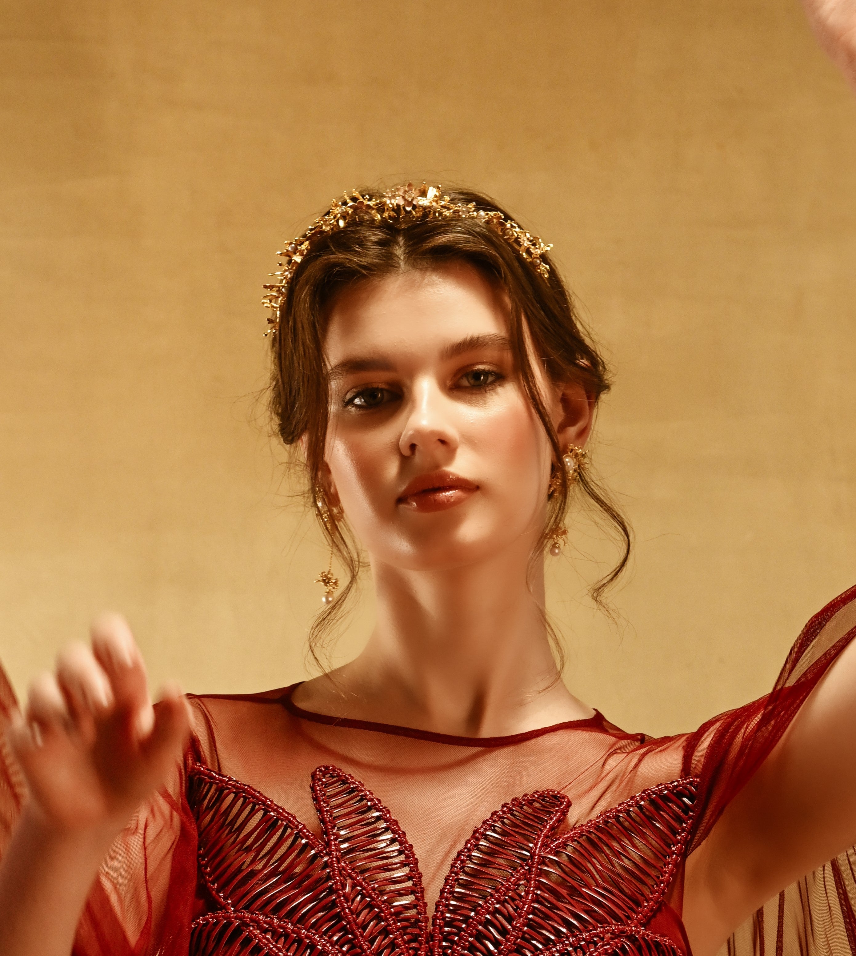La La Land Danglers Rose gold