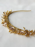 Lotus Blooms Tiara Hairband