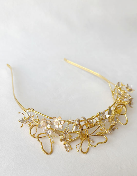 Butterfly Garden Tiara Hairband