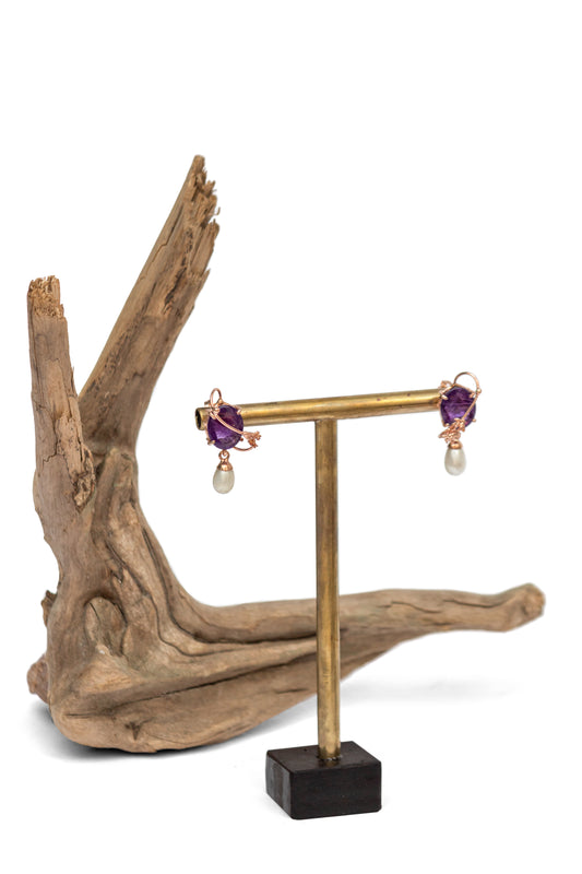 Iris Earrings