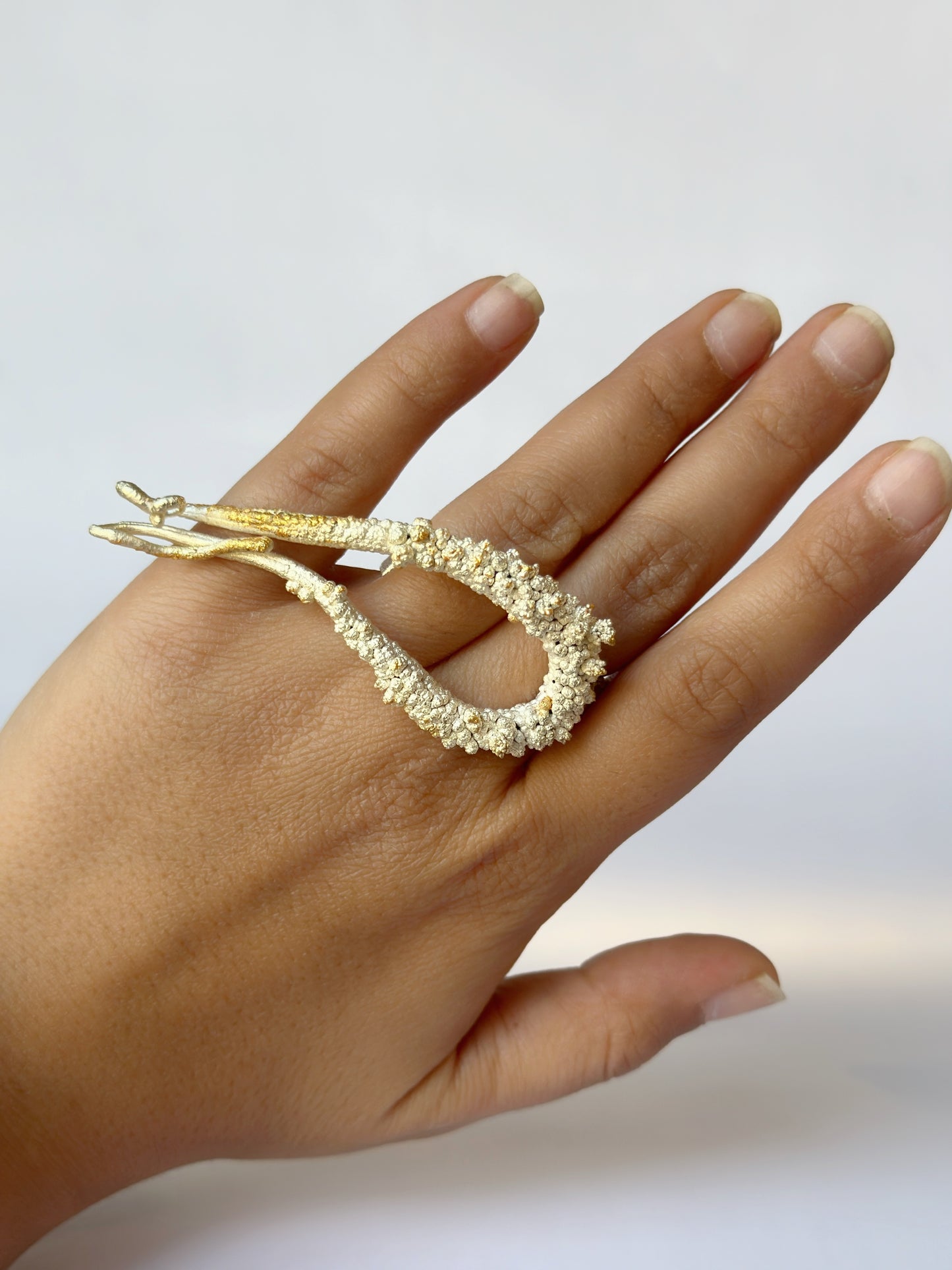 Manthan Pisces 2-finger ring