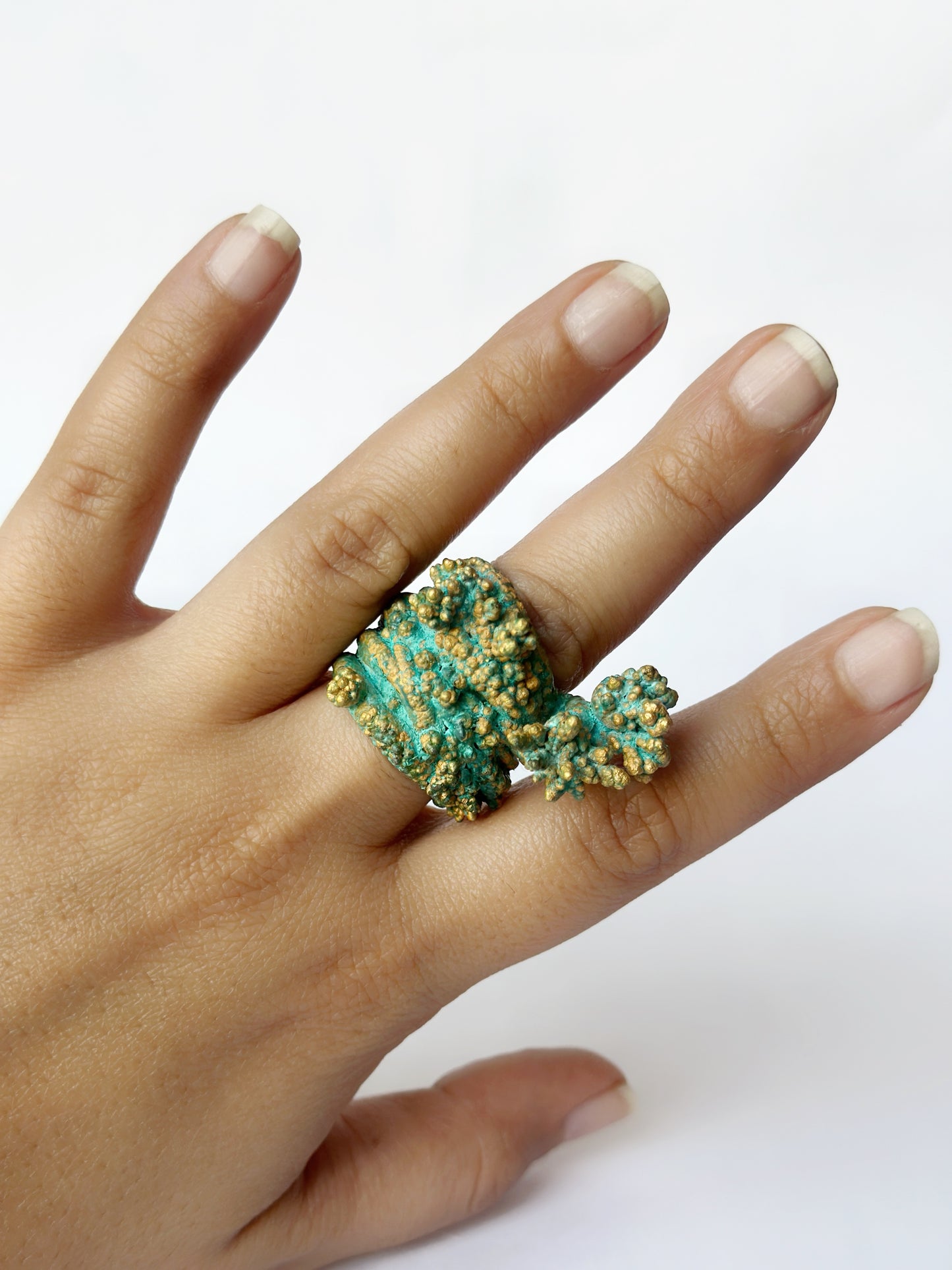 Manthan Serpentree Patina ring 03