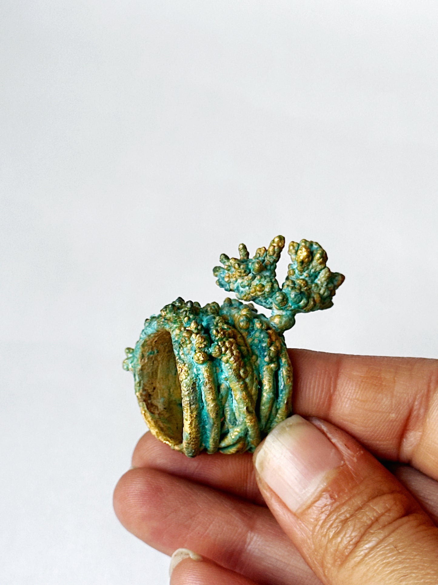 Manthan Serpentree Patina ring 03