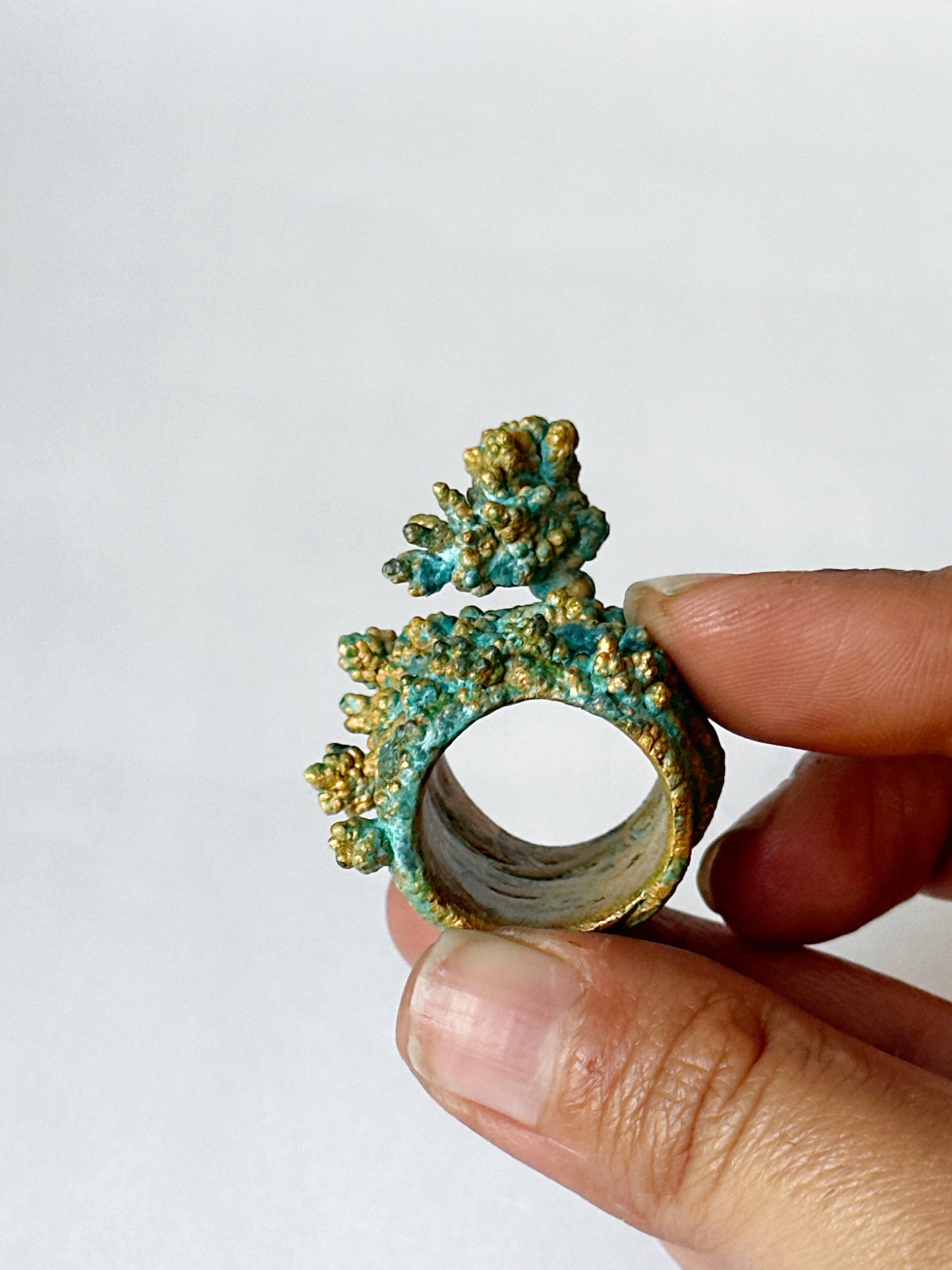 Manthan Serpentree Patina ring 03