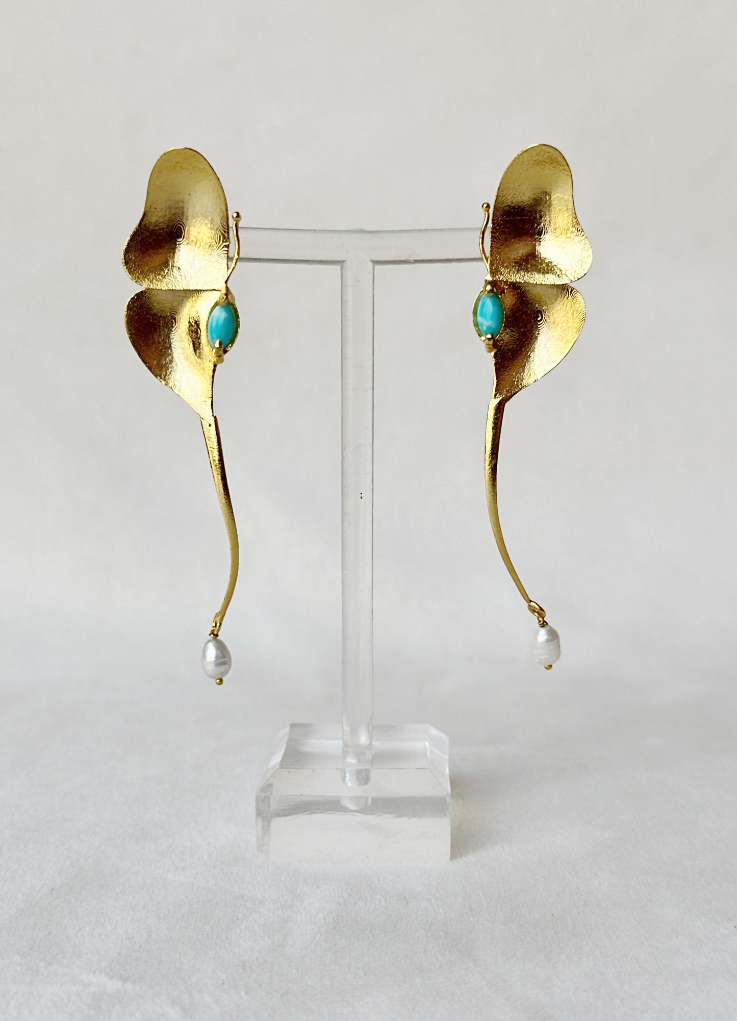 Wings of Spring butterfly stone danglers