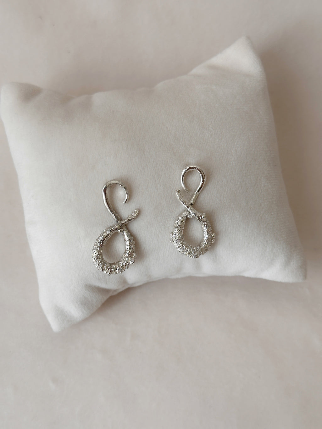 Infinity Studs - Silver