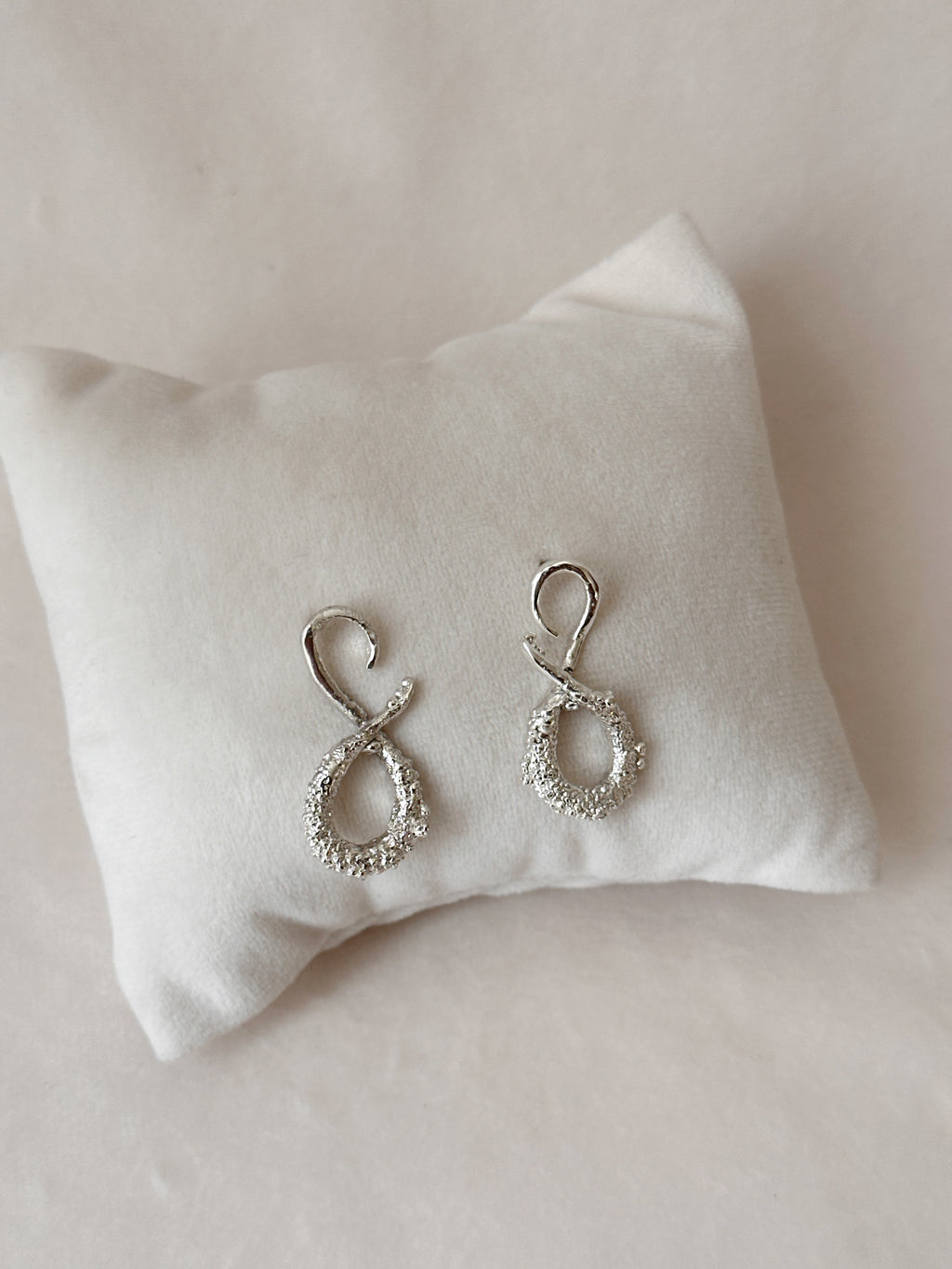Infinity Studs - Silver