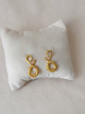 Infinity Studs - Gold