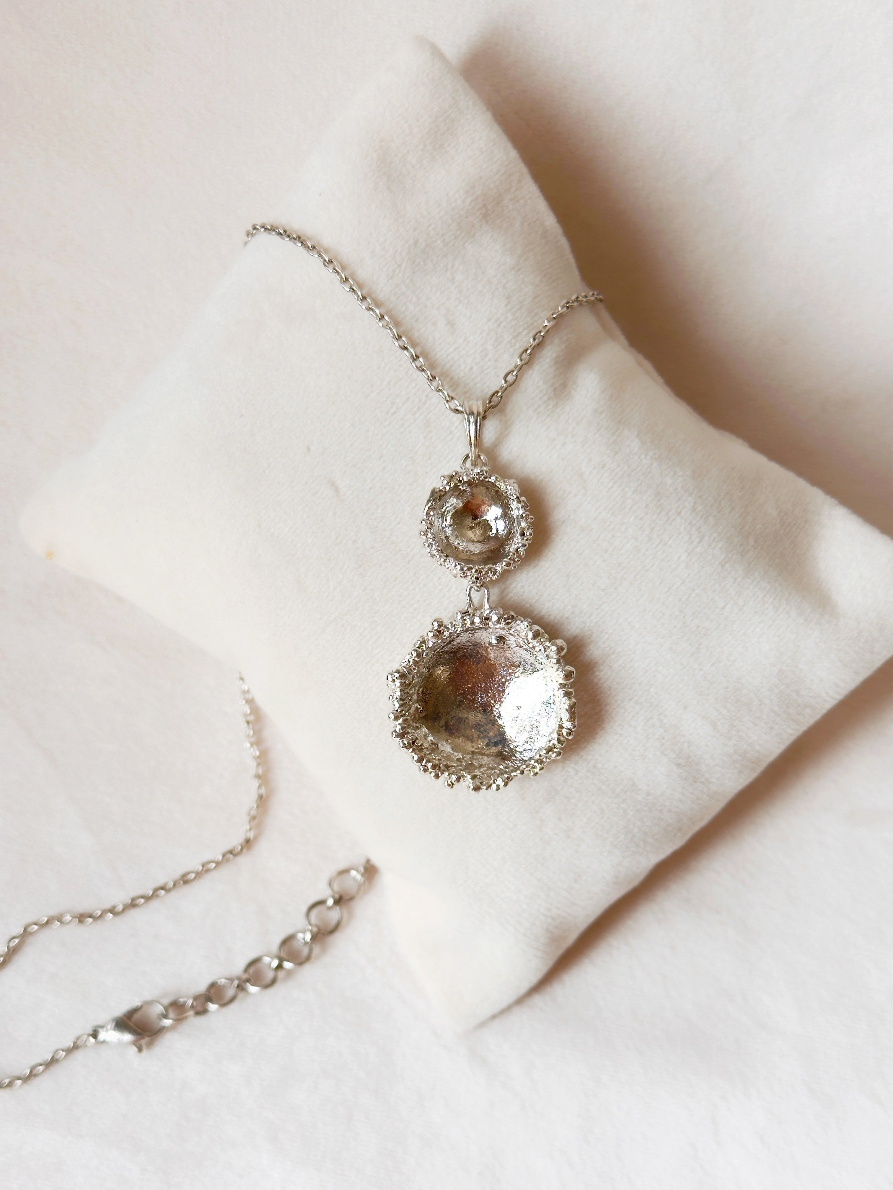 Comet Pendant Silver