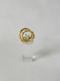 Manthan Wave Topaz Ring