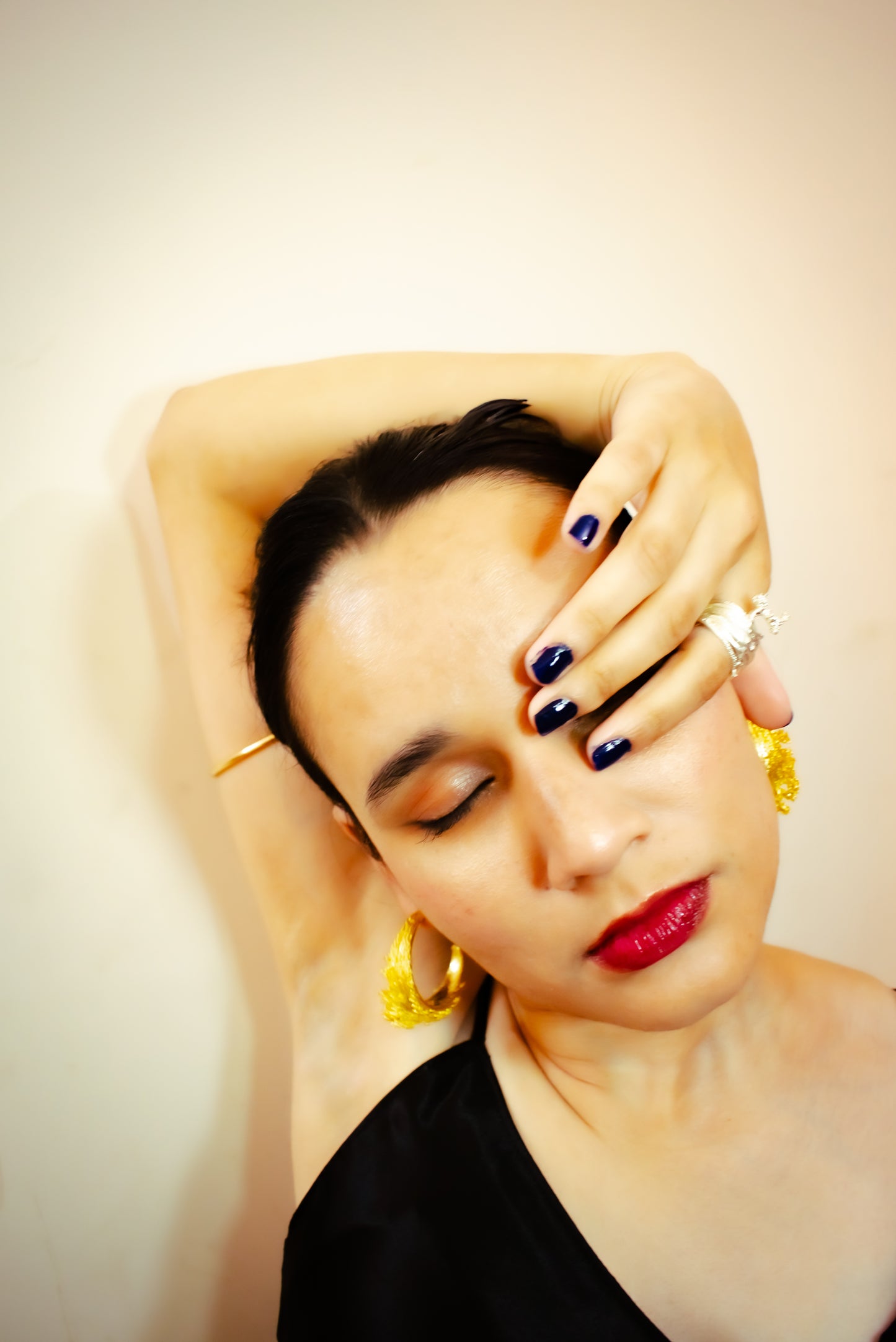 Manthan Serpentree Silver ring