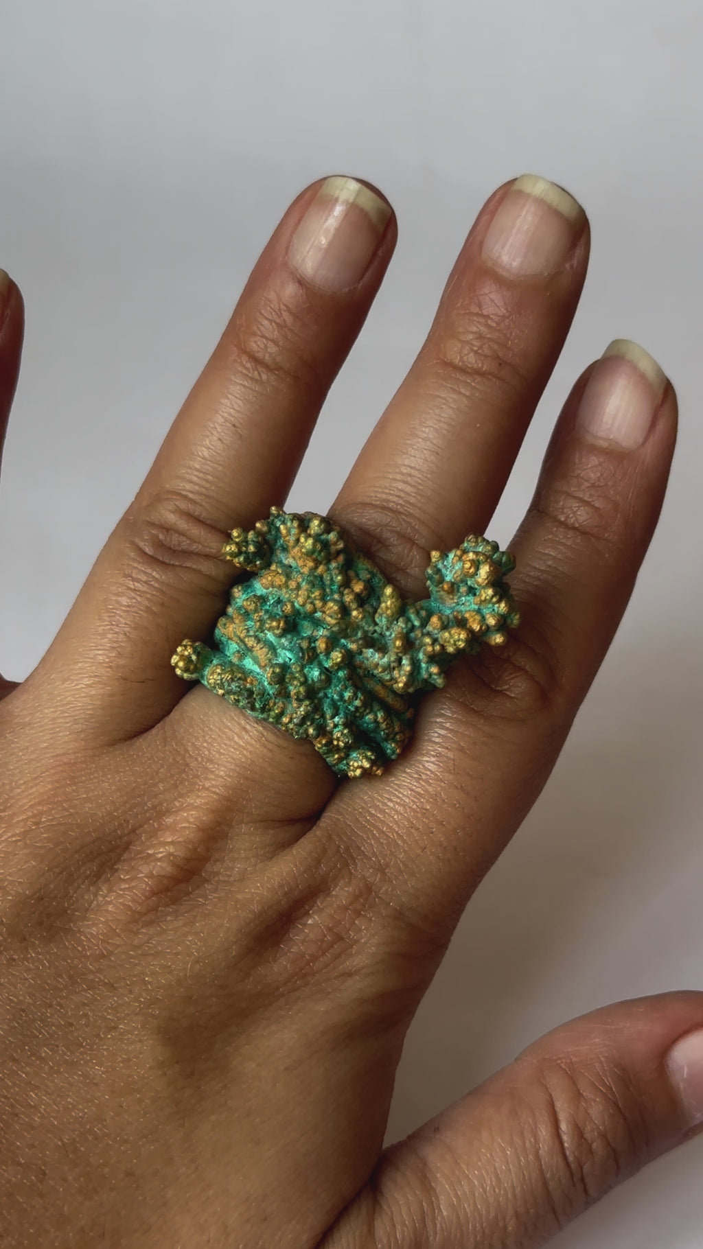 Manthan Serpentree Patina ring 03