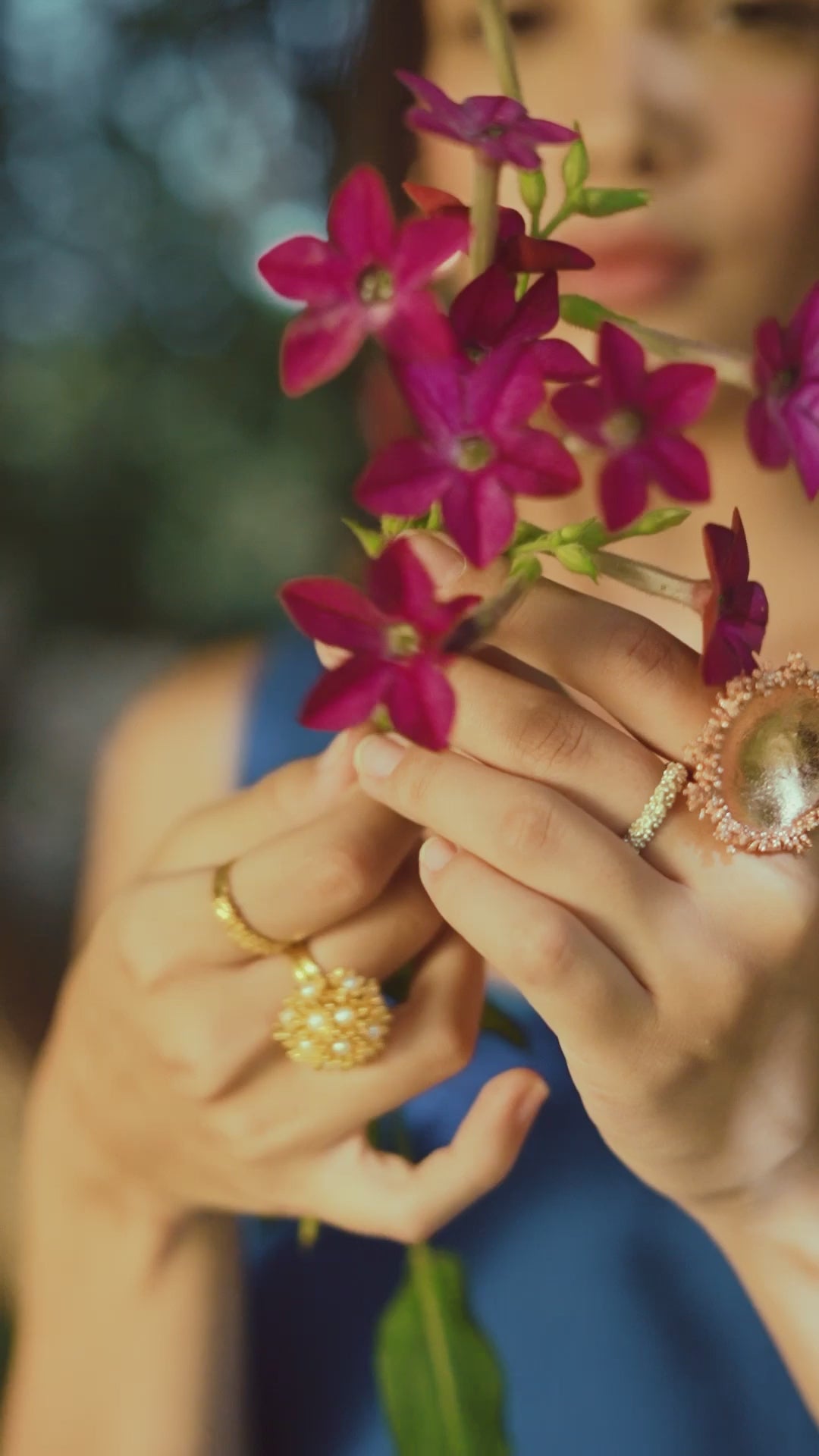 Reef Stacker Ring for her - Gold